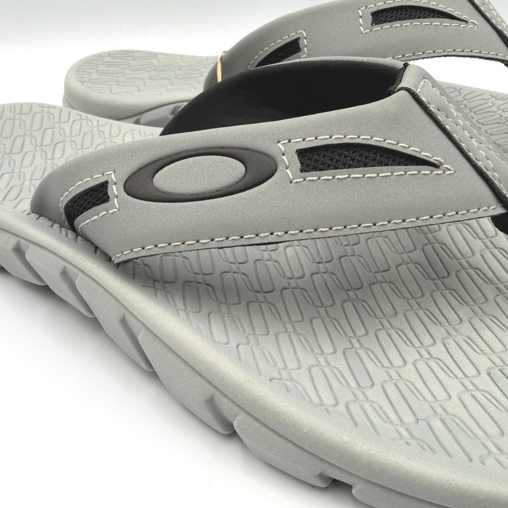 Oakley Operative Sandal 2.0 Mens Size 13 Stone Gray Sport Flip Flop **NEW** - Picture 4 of 13